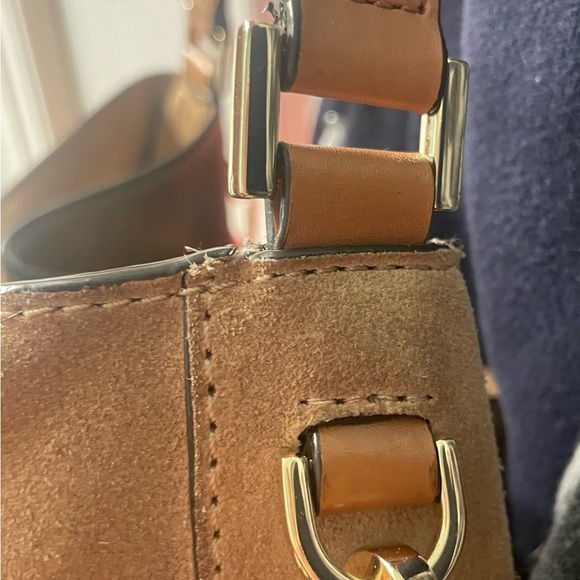 Michael Michael Kors Vivian Large Woven Suede Hobo - Picture 5 of 16